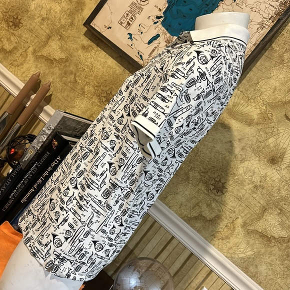 Dolce & Gabbana Men’s Polo Trumpet design  size IT 48/US S/M - Picture 4 of 13